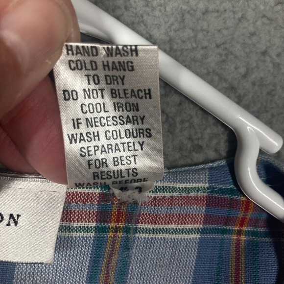 VTG Studio Collection Patchwork Plaid Vest Womens Plus 20 Retro 90s Y2K Boho‎ - Picture 4 of 9